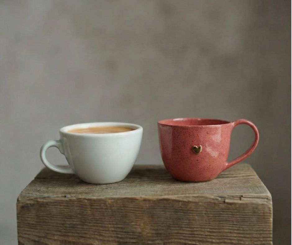 filiżanka porcelanowa i ceramiczna